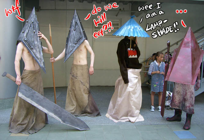 Pyramid head,pyramid head, WTF