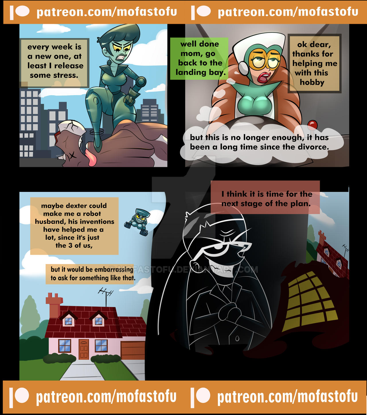 Dexter Mom Comic Pt 1 by MofastoFu on DeviantArt
