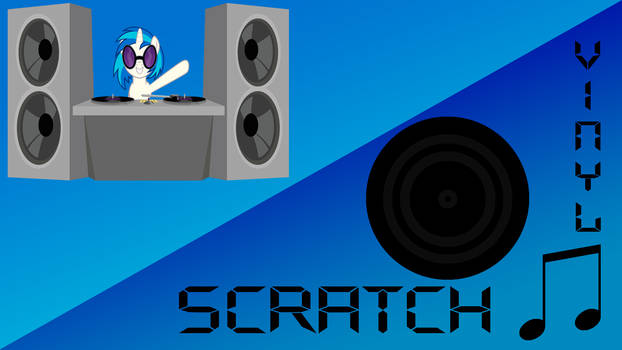 Vinyl Scratch Wallpaper