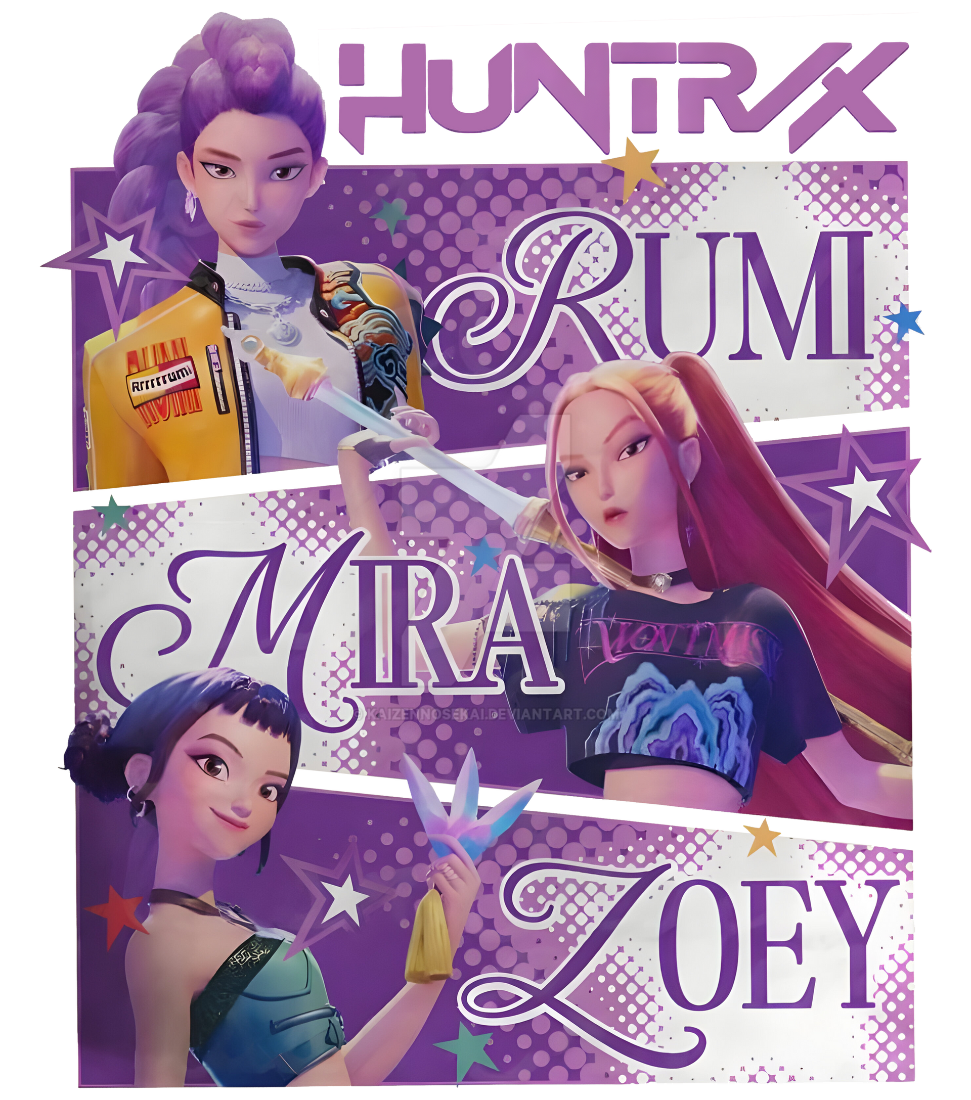 Huntrix PNG Design Kpop Demon Hunters ArtX By Kaizennosekai On DeviantArt huntrix-png-design-kpop-demon-hunters-artx-by-kaizennosekai-on-deviantart