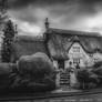 Cotswolds Tatched House III BW