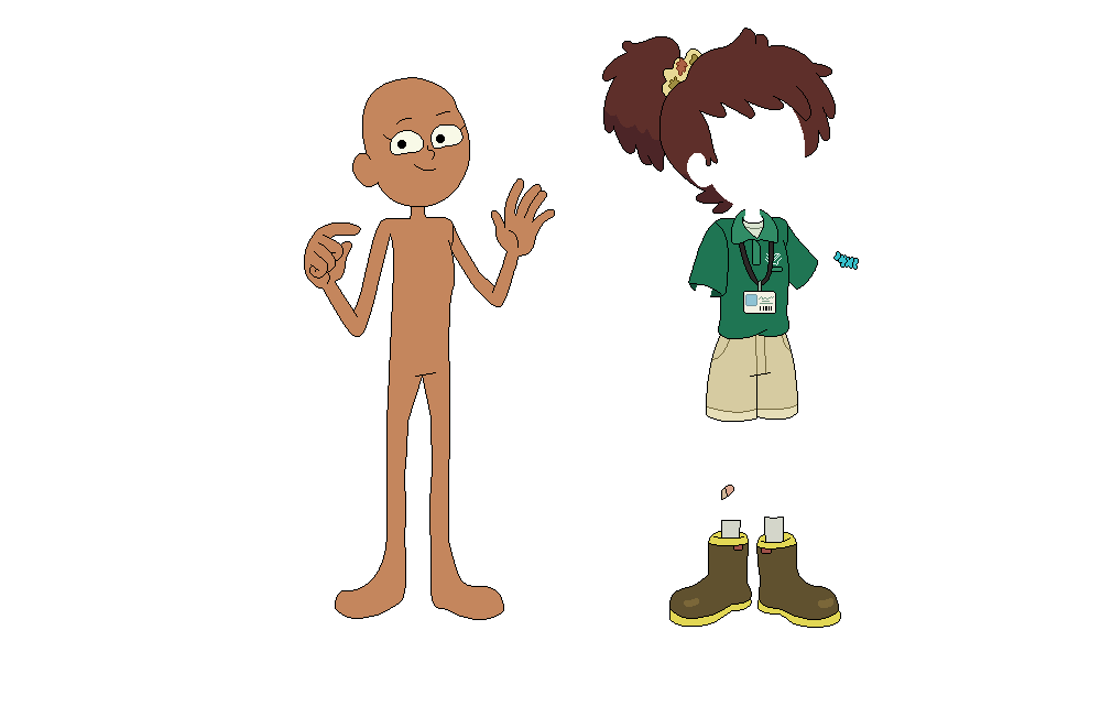 Amphibia Base (adult Anne Boonchuy) by harmonyguard on DeviantArt