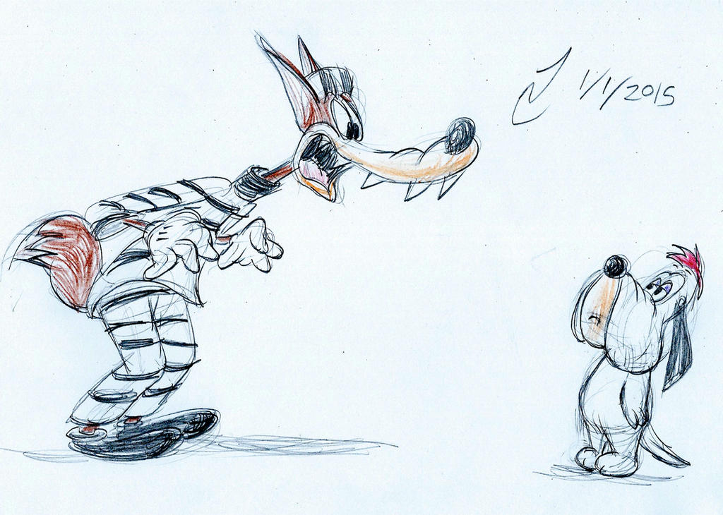 Droopy Deviantart Droopy and the Wolf by SteLo-Productions95 on DeviantArt