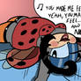 Lady Bug sings Like a Virgin