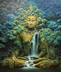Waterfall meditation