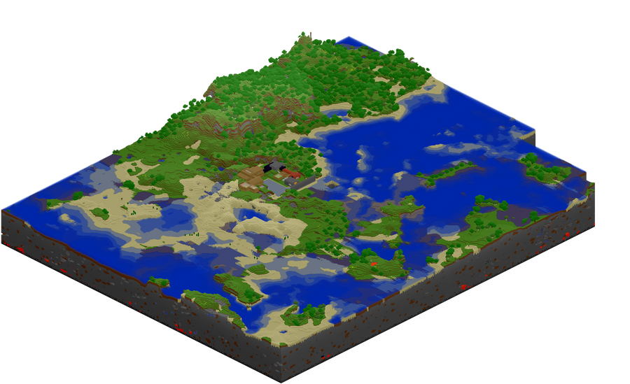 My First Minecraft World by Blake290383 on DeviantArt