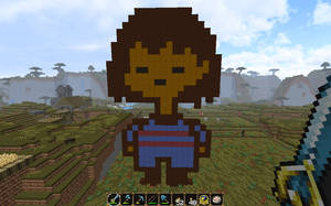 Minecraft Art - Frisk