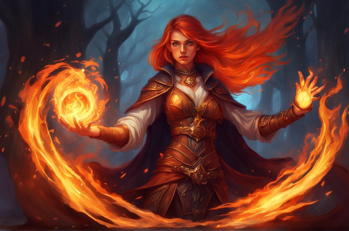 Flauros Ritual Sorceress Summoning Fire 3 by Blake290383 on DeviantArt