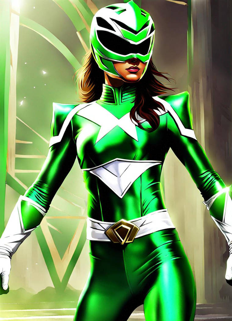 Green Power Ranger by Blake290383 on DeviantArt