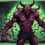 Spooktober - Terrifying Toxic Demon