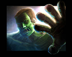 The Hulk hands over