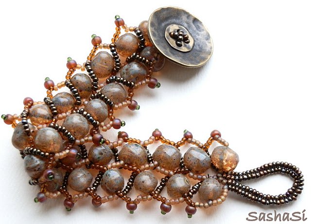 Amber Spikelet Bracelet