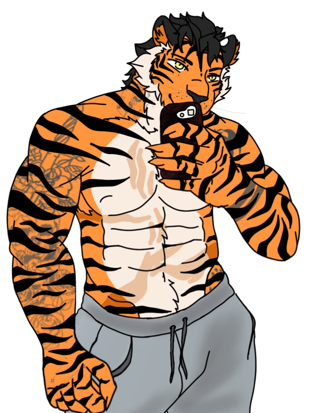 Tiger stripes and golden honey eyes by Sabrina1995 on DeviantArt Tiger stripes and golden honey eyes by Sabrina1995 on DeviantArt