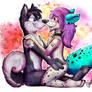 Cute toony love