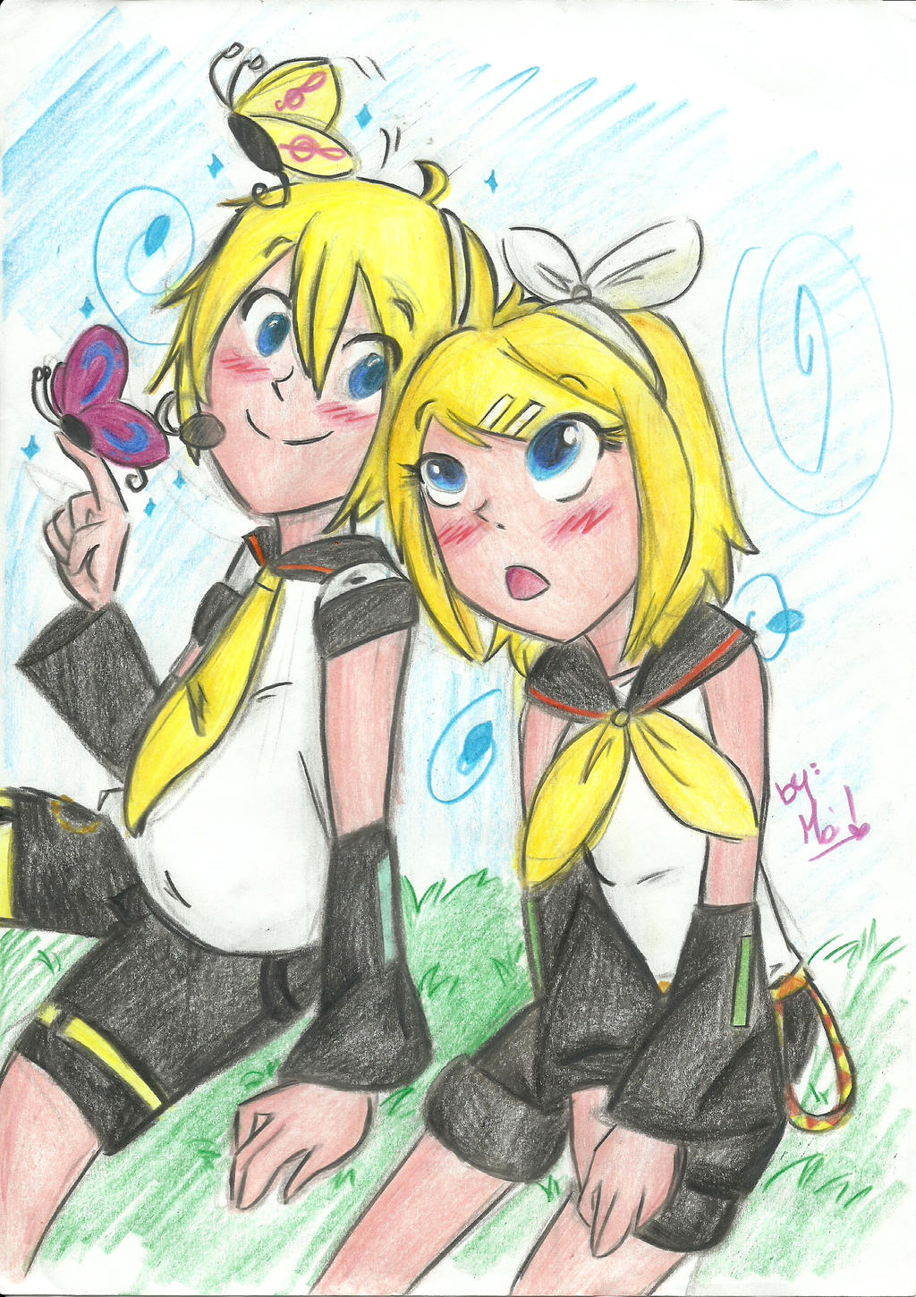 .:Rin and Len Kagamine:.