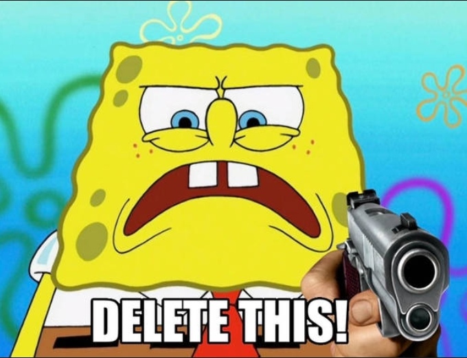 Remove That Bs DELETE THIS but spongebob squarepants by InflationSucks1010 on DeviantArt