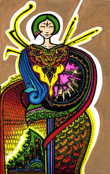 Marker Art 58 - Priestess