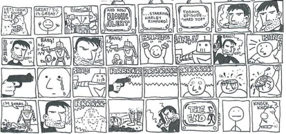 Big Crazy Comic Strip