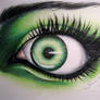 Green eye