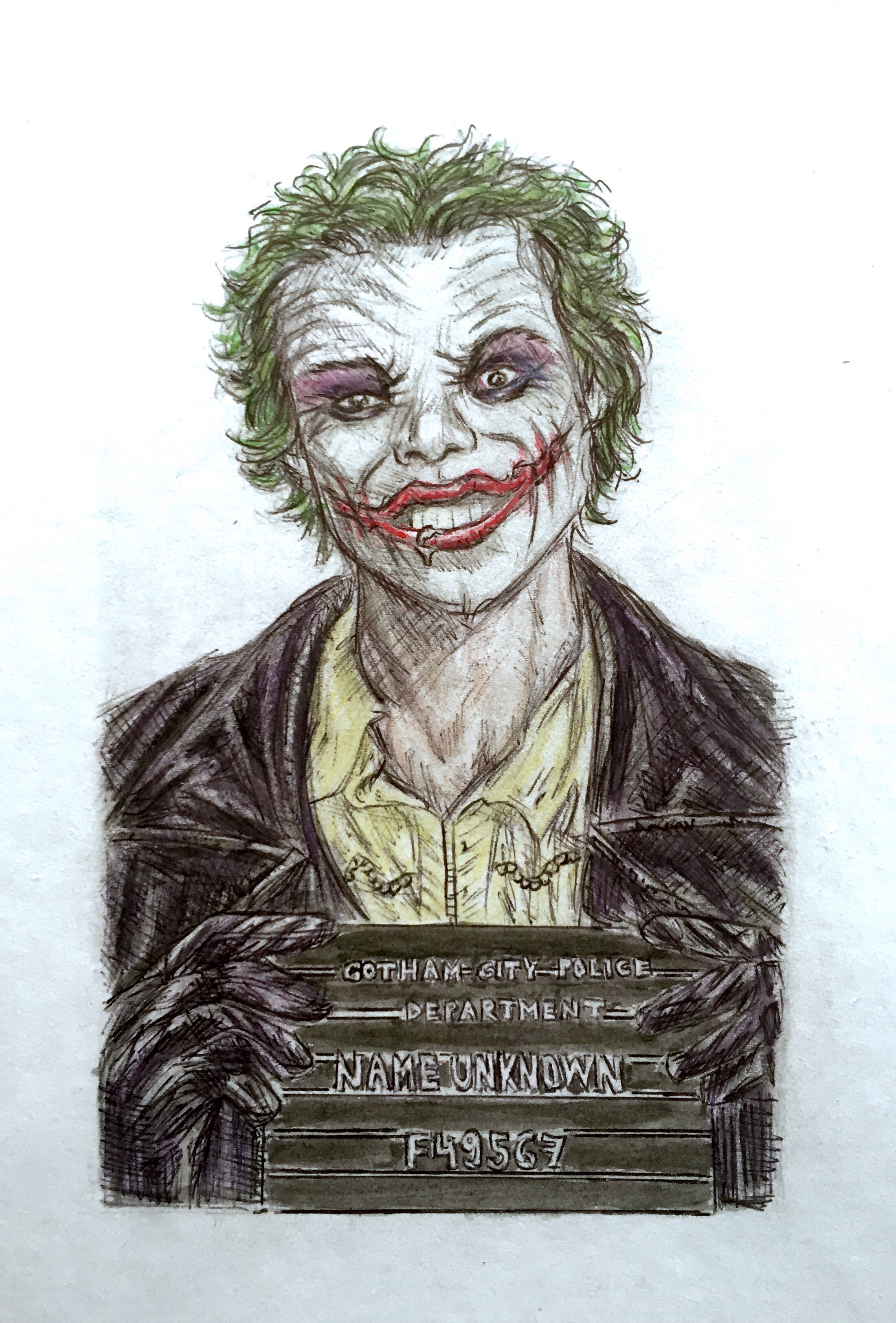 Joker (Lee Bermejo style cover) by BatmanStalker21 on DeviantArt