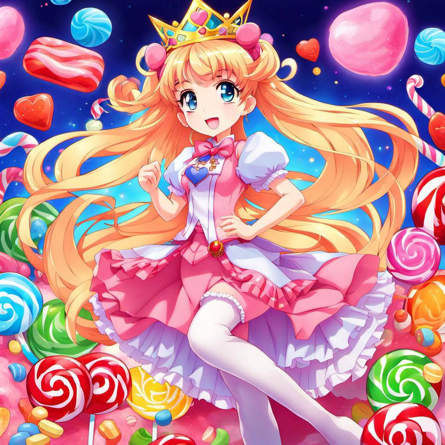 DreamUp Creation - Candy Princess by Sonicgal970 on DeviantArt