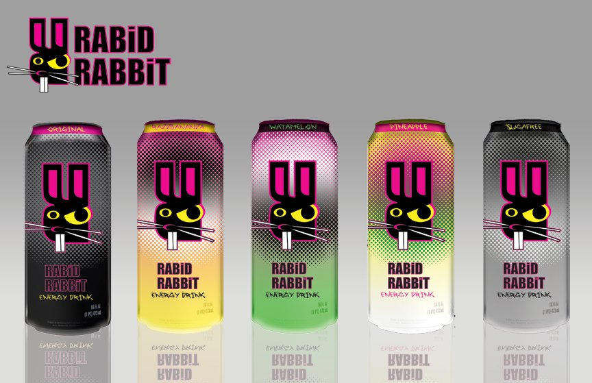 Monster Energy Rabbit Rabid Rabbit Energy Drinks by nawamp on DeviantArt