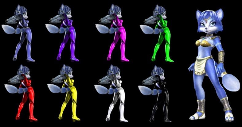 Krystal Star Fox 64 Style by TrainerDX on DeviantArt