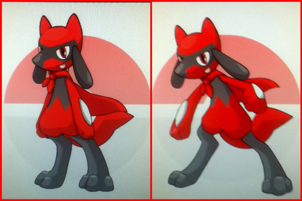 Dash the red Riolu. by Froexd on DeviantArt