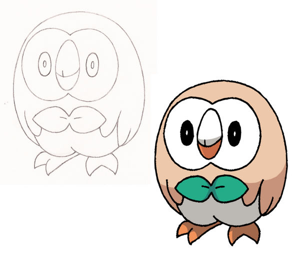 Rowlet by Strong-Light on DeviantArt
