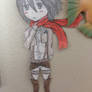 Chibi Mikasa {Attack on Titan}