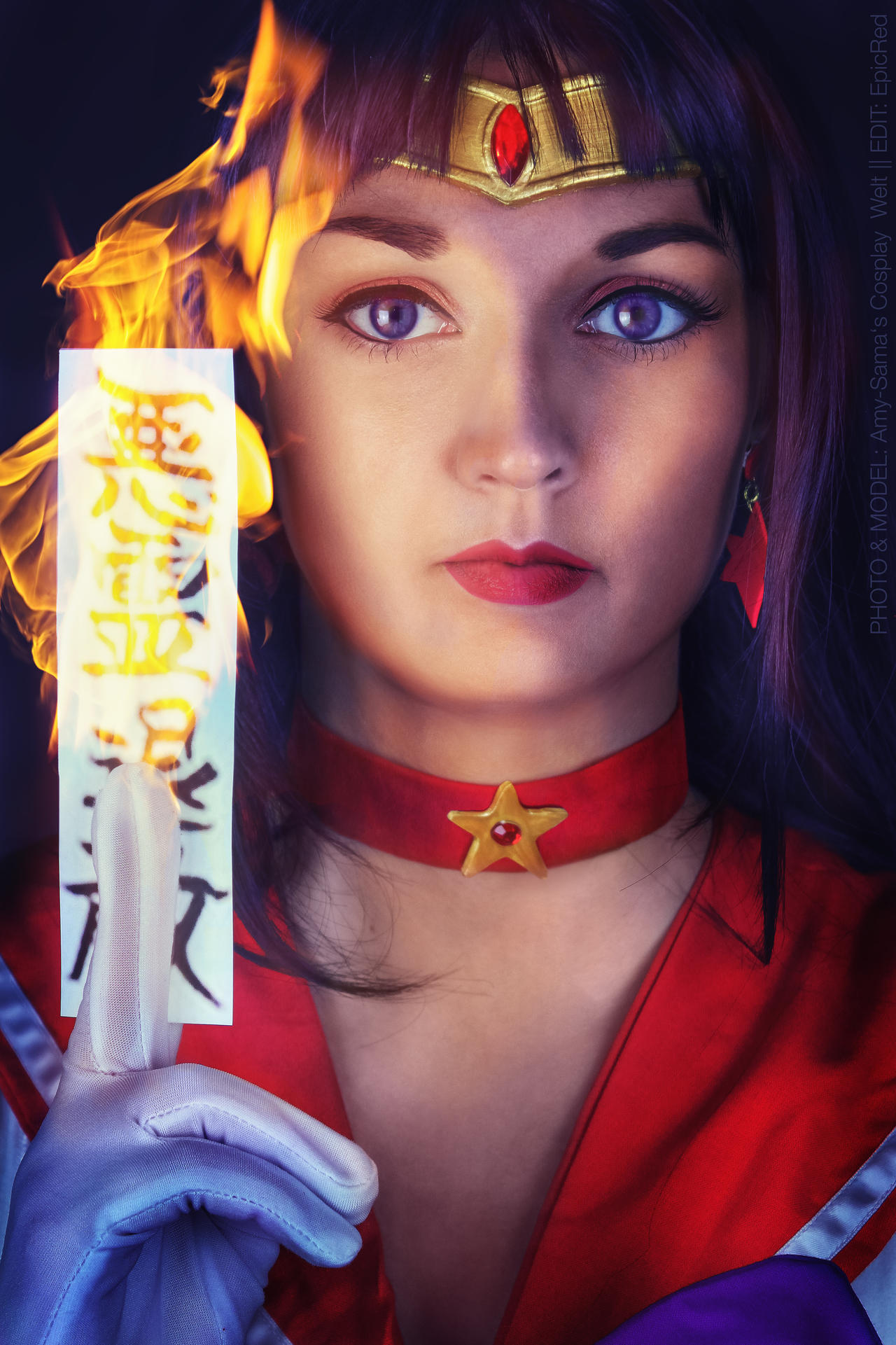 With the power of fire ... Sailor Mars [Edit]