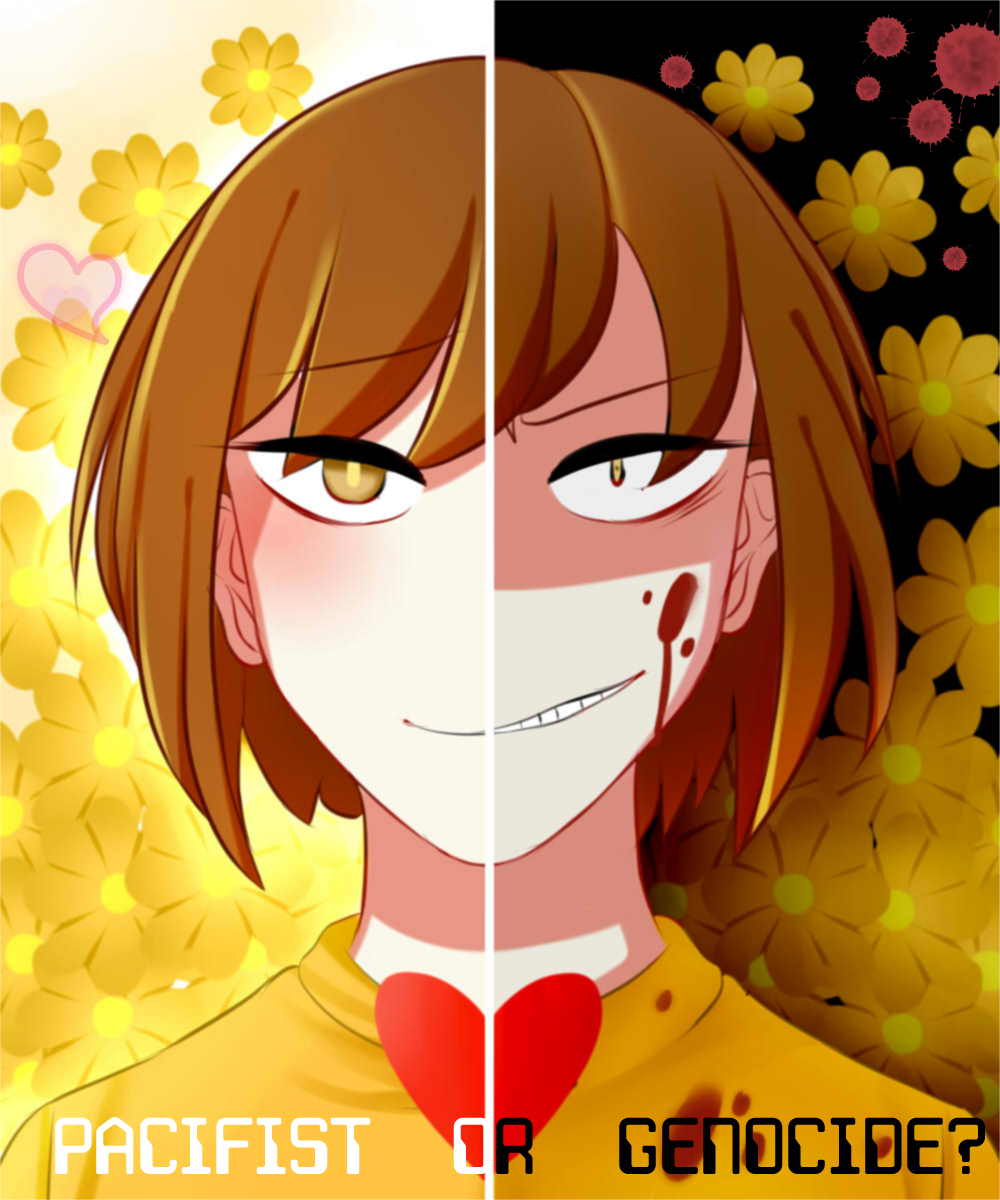 Pacifist Or Genocide By Vizaya On Deviantart Pacifist Or Genocide By Vizaya On Deviantart