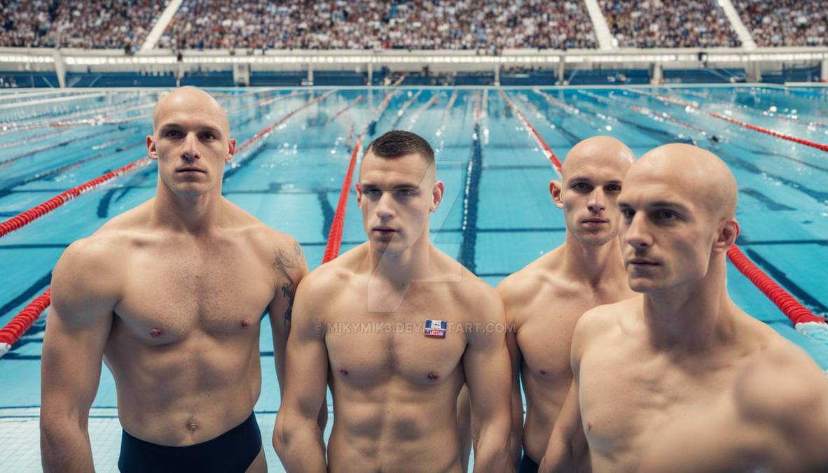 Male College Swim Team Collected and Exhibited by maledooza on DeviantArt