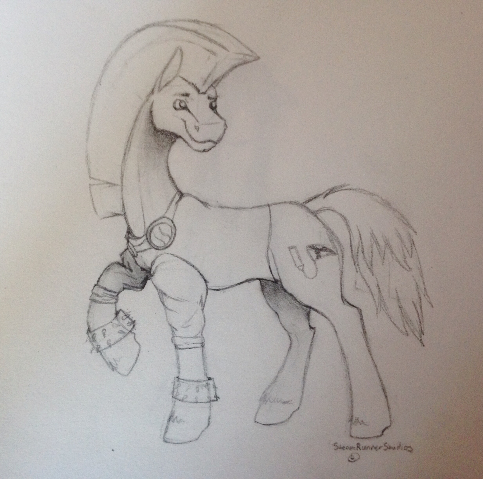 MetalDragon Art Pony Fan Art [Traditional Version]