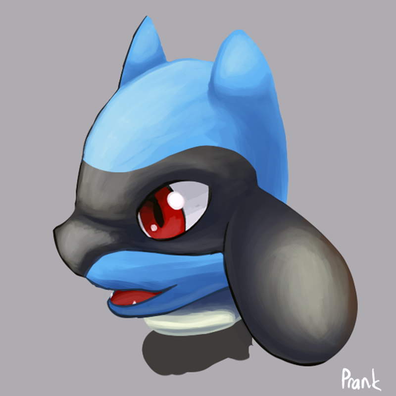 Perler Head Riolu Pokemon Head Shots: Riolu by prankster-kun on DeviantArt