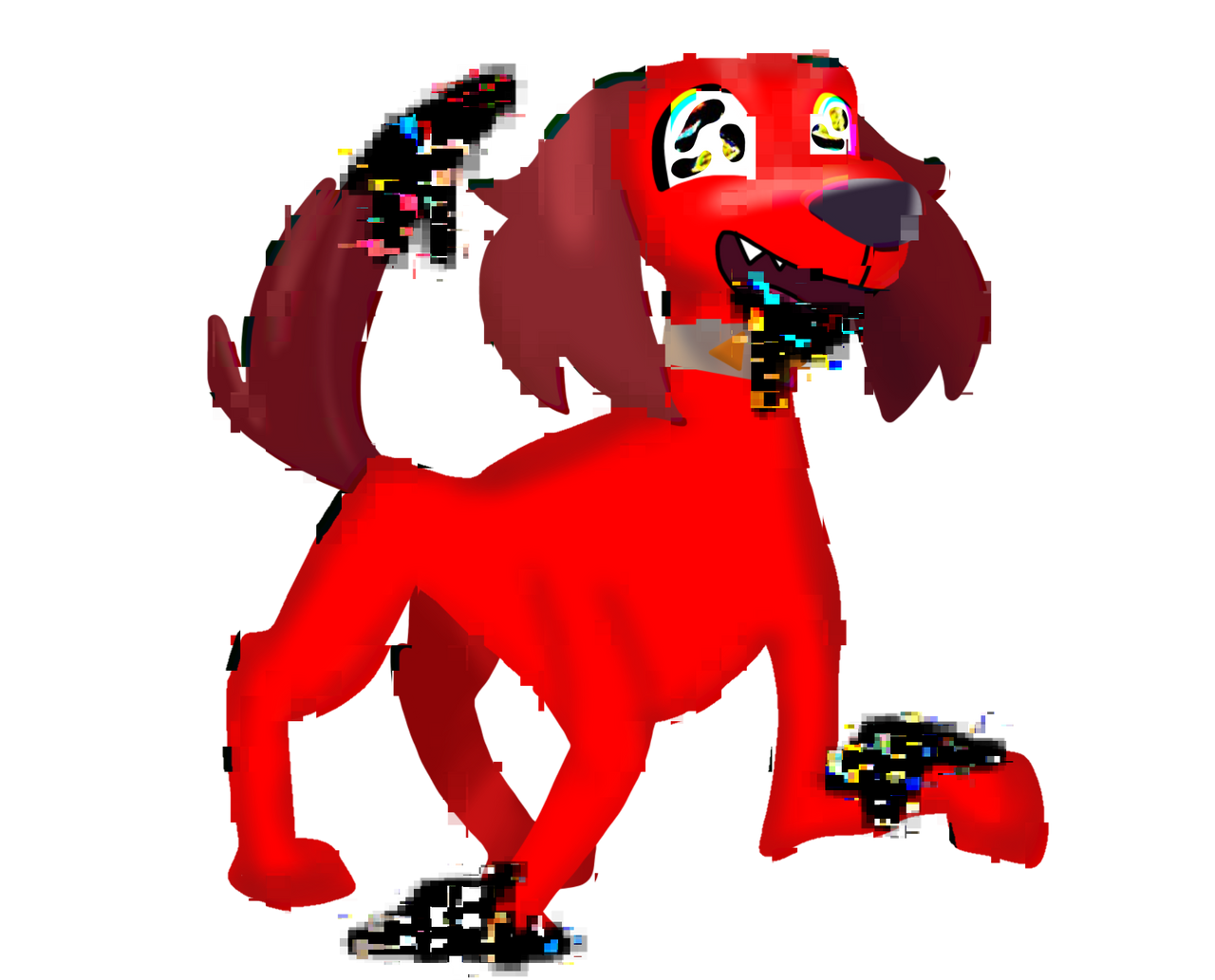 Red Ruff Ruff Corrupted Hugo/Ruff Ruff Red (Remastered) by airygaming156 on DeviantArt