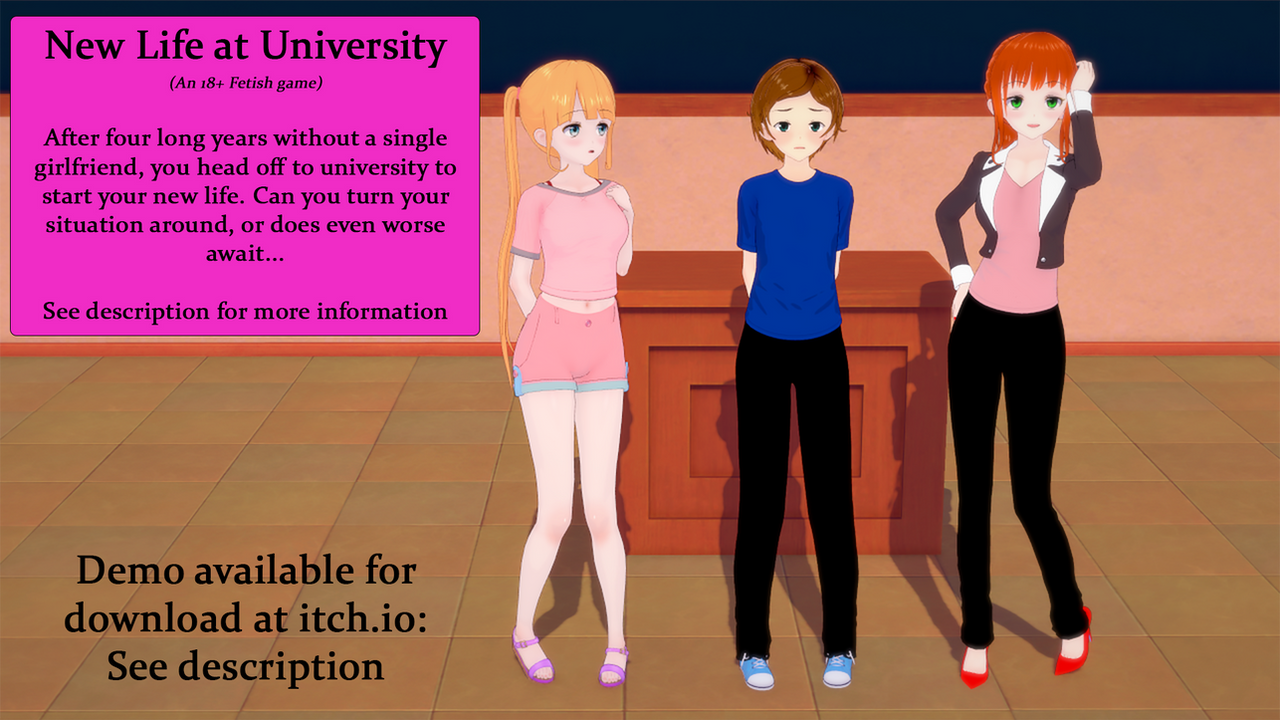 New Life At University Femdom Game Demo By AStar443 On DeviantArt new-life-at-university-femdom-game-demo-by-astar443-on-deviantart