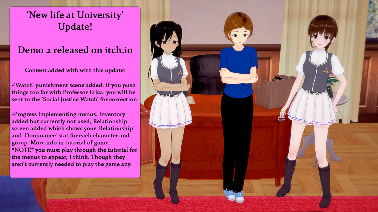 New Life At University Femdom Game Update Demo2 By AStar443 On new-life-at-university-femdom-game-update-demo2-by-astar443-on