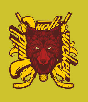 Wild Hockey wolf