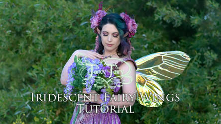 Iridescent Fairy Wings Tutorial Announcement