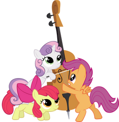 Cutie Mark Crusaders Cellists! YAY!