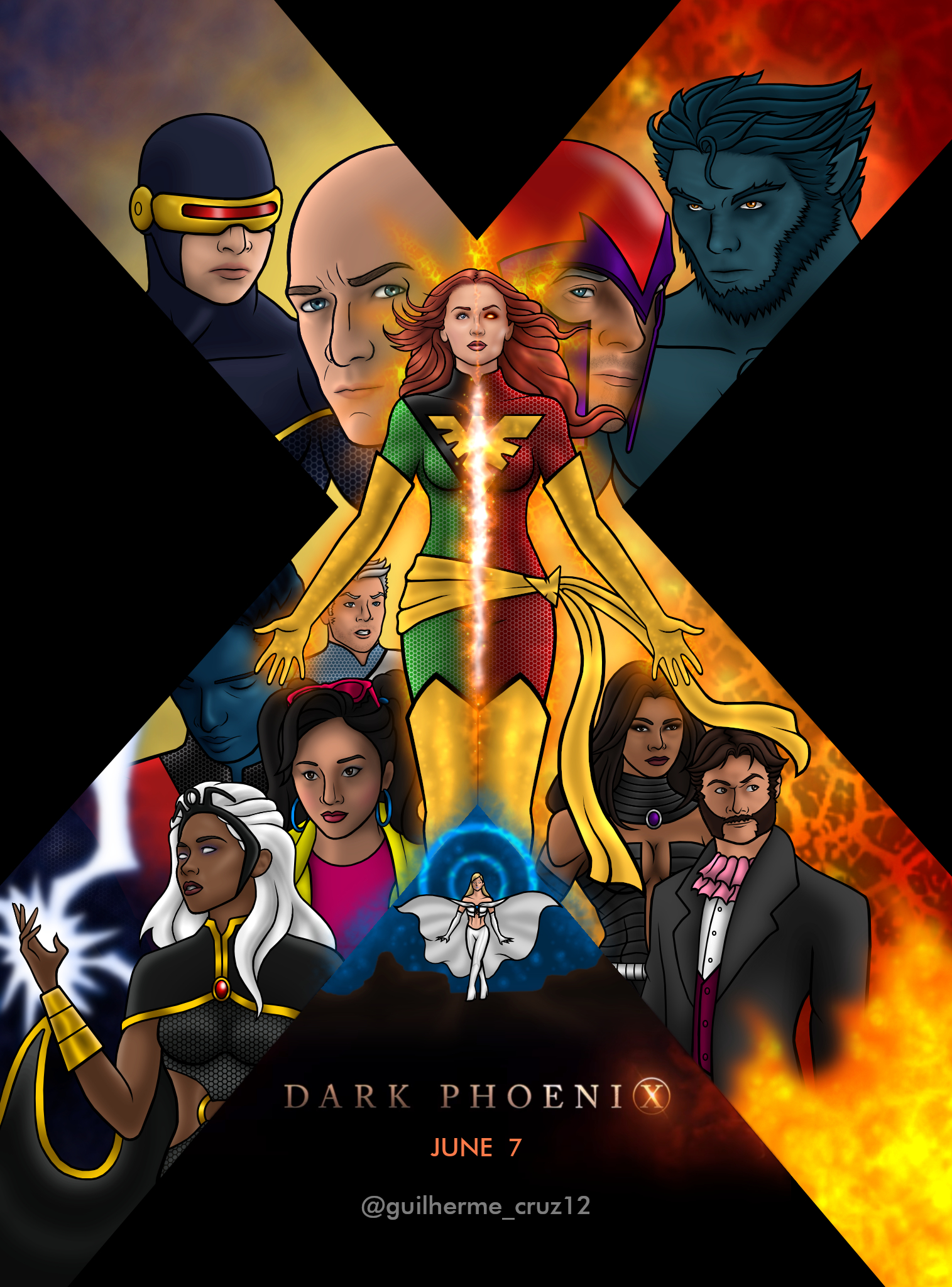 Dark Phoenix Comics Movie Poster By Owlcitydreamer On DeviantArt dark-phoenix-comics-movie-poster-by-owlcitydreamer-on-deviantart