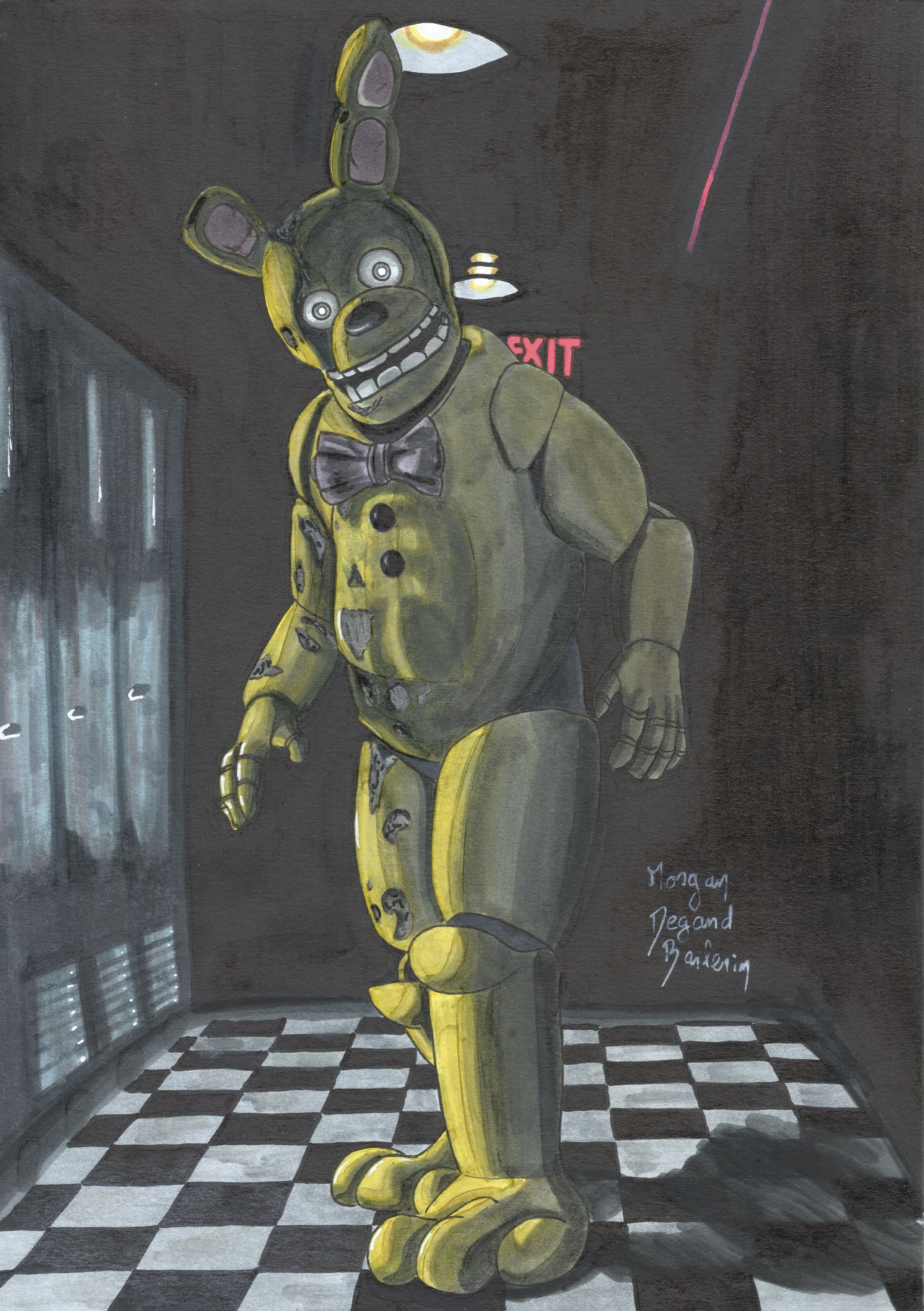 Springtap Art Springtrap drawing by LeMudokon01 on DeviantArt