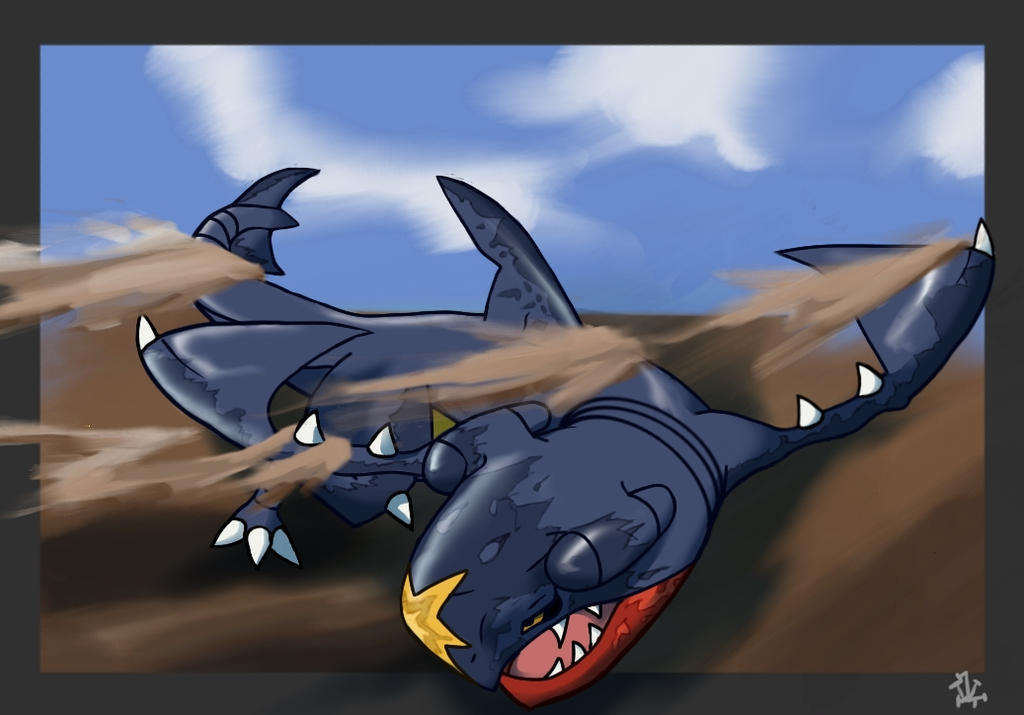 Gar5chomp Garchomp by Vesuvius-1 on DeviantArt