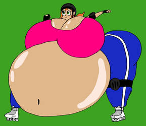 Sumo Inflated Girls OC: Jessica - Air Speed