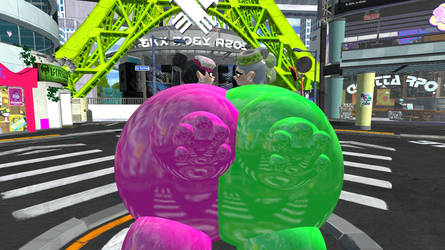 Splatoon Inflated Suit Inflation on Fat-Splatoon - DeviantArt