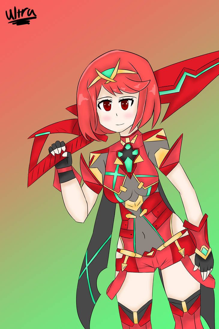 Pyra Fa Pyra Xenoblade Chronicles 2 by UltraArtu on DeviantArt
