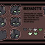 INVITATION: BERNADETTE//REFERENCE SHEET