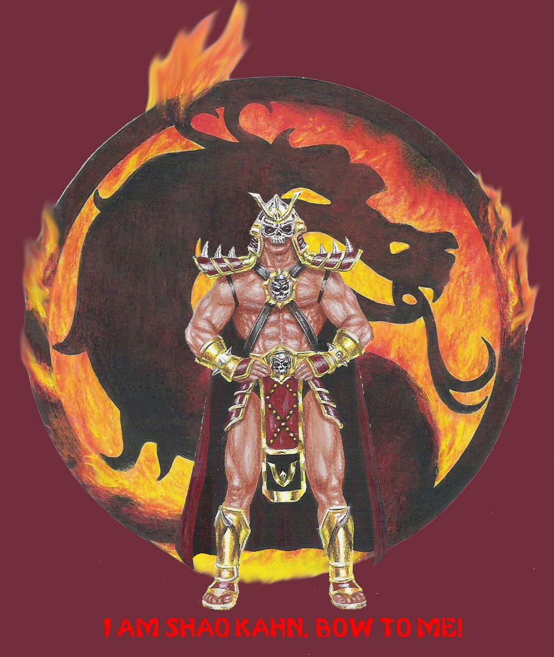 Shao Kahn MK2 by fear-sAs on DeviantArt