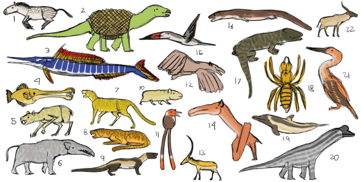 Mars Native Raptors Some Animals of Mars ll Part Two by MakairodonX on DeviantArt